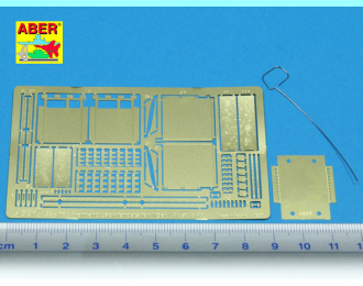 Фототравление для Front and back fenders for Tiger I