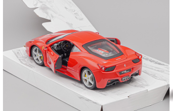 FERRARI 458 Italia 8c (2009), red