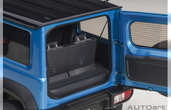 SUZUKI JIMNY Sierra (JB74), blue / black roof