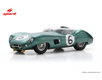 ASTON MARTIN DBR1 3.0L S6 Spider Team David Brown Racing dept. №6 2nd 24h Le Mans (1959) Maurice Trintignant - Paul Frere