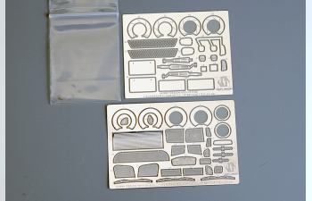 Конверсионный набор Nissan R33 400R Detail-up Sets для моделей T R33 24145 (Resin+PE+Decals+Metal parts)