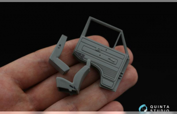 3D Декаль интерьера кабины для семейства Bundeswehr VOLKSWAGEN T3 (Takom)