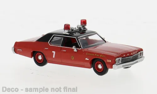 DODGE Monaco Chicago Fire Dept (1974), red