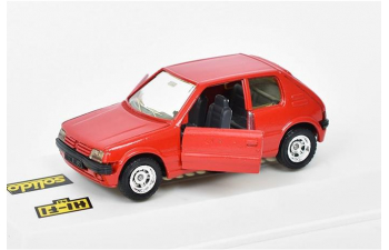 Peugeot 205 GTI, red