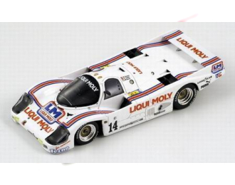 PORSCHE 956 №14 9th Le Mans (M.Baldi – P.Cobb – R.Dyson) 1986, white