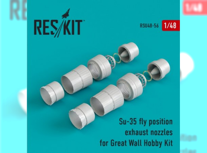 Сопла для Su-35 fly position exhaust nozzles (GWH)