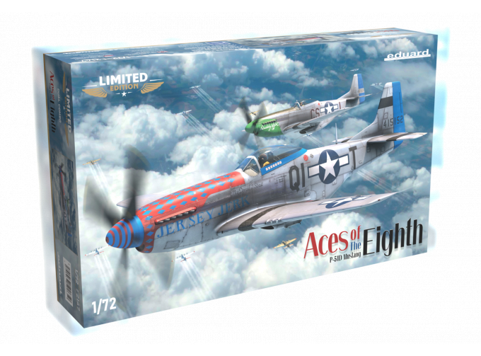 Сборная модель Aces of The Eighth P-51D Mustang