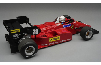 FERRARI F1126C4-M2 №28 European GP Rene Arnoux (with pilot figure) (1984)