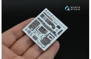 3D Декаль интерьера кабины Lynx Mk88a (Revell)