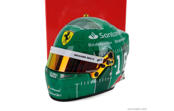 BELL HELMET F1 Casco Helmet Charles Leclerc Team Scuderia Ferrari Sf-23 Austin Usa Gp 2023, Green