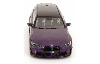 BMW M3 (G81) Competition M XDrive Touring (2024), purple-metallic