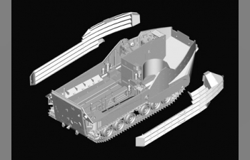 Сборная модель БТР LVTP-7А1 RAM/RS w/EAAK