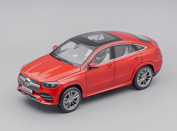 MERCEDES-BENZ GLE Coupe AMG Style 2020 C167, red metallic