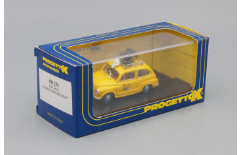 FIAT 600 Berlina Michelin, yellow