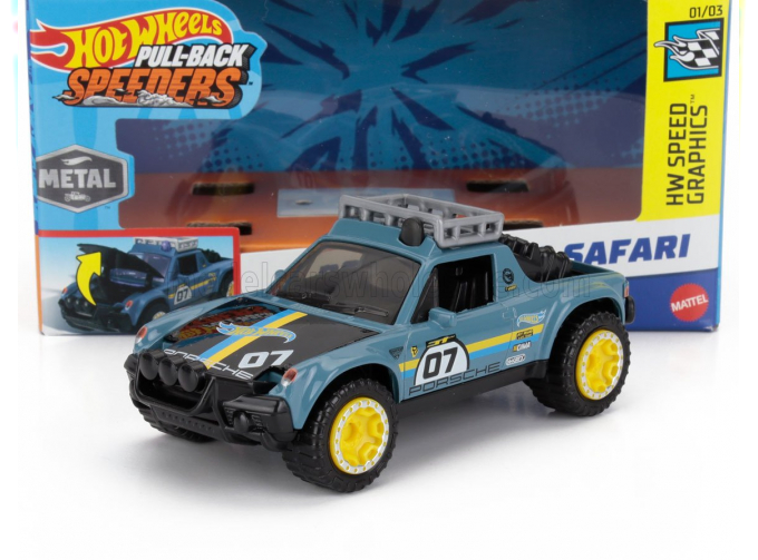 PORSCHE 914 N 07 Racing (2010), Light Blue Black