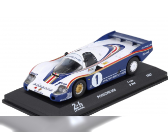 PORSCHE 956lh 2.6l F6 Twin Turbo Team Rothmans Porsche System №1 Winner 24h Le Mans (1982) Jacky Ickx - Derek Bell, White Blue