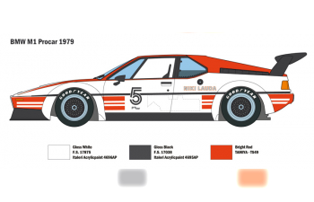 Сборная модель BMW M1 Procar