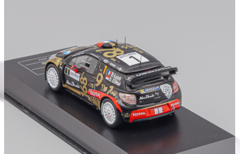 CITROEN Citroen Ds3 Abu Dhabi Wrc N1 Rally France (2013) S.Loeb - D.Elena, matt black / gold / red