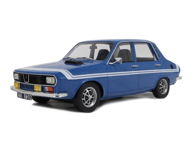 RENAULT R12 Gordini (1972), blue/white