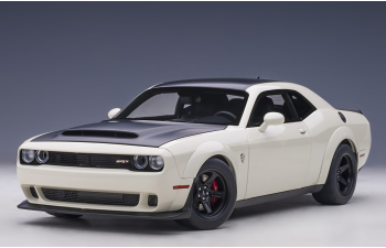 Dodge Challenger Demon SRT белый с черным