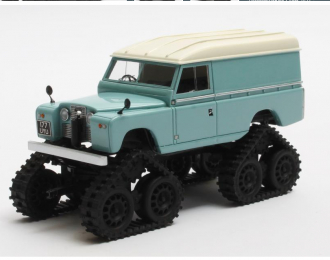 LAND ROVER 109 Series II Cuthbertson Conversion гусеничный 1958 Turqoise