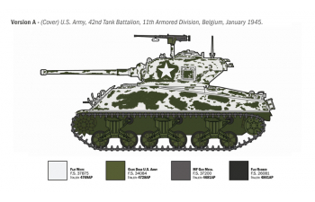 Сборная модель TANK M4a3 Wet Sherman Miltary 1945