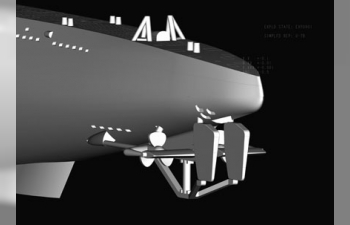 Сборная модель Подводная лодка German Navy Type VII-B U-Boat