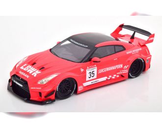 NISSAN 35 GT-RR Ver.1 #35 LB-Silhouette Works, red black