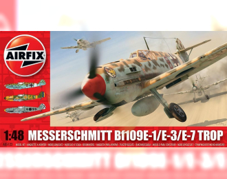 Сборная модель Немецкий истребитель Messerschmitt Bf.109 E-1 / E-3 / E-7 Trop