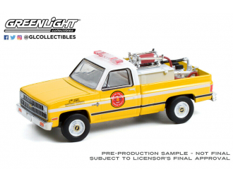 CHEVROLET K20 Scottsdale "Lisbon Volunteer Fire Department" Hose and Tank  1981