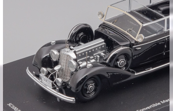 Mercedes-Benz 770K Cabriolet F маршала Карла Маннергейма 1943 открытый кабриолет с фигуркой (специальное издание, тираж 100 шт.)