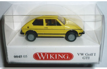 VOLKSWAGEN Golf GTI (1976), yellow