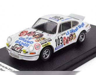 PORSCHE 911 Carrera Rs Coupe №103 Tour Auto (1973) Herve Bayard - Rene Ligonnet, White