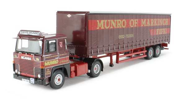 SCANIA 111 с полуприцепом "David Munro and Sons LTD" 1976