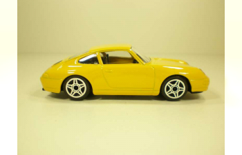 PORSCHE 911 Carrera, Street Fire 1:43, желтый