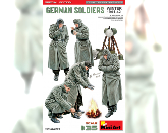 Сборная модель German Soldiers Military Winter 1941