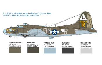 Сборная модель BOEING B-17f Flying Fortress Military Airplane 1930