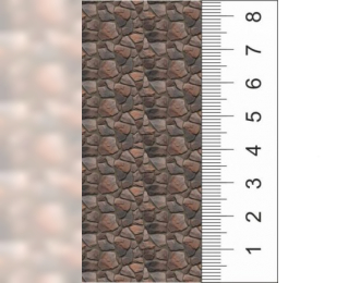 Текстура коричневого камня для макетов. Лист А4
