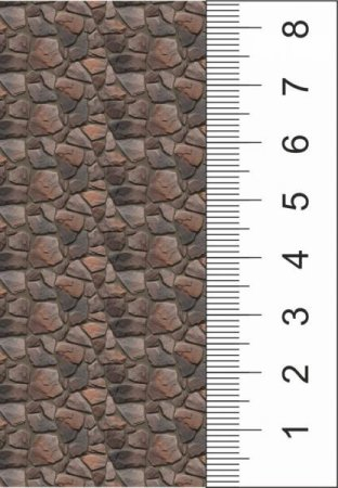 Текстура коричневого камня для макетов. Лист А4