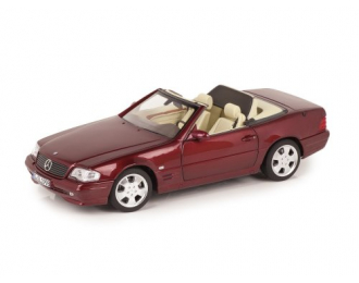 Mercedes-Benz SL500 R129 (W129) рестайлинг 1999 янтарно-красный