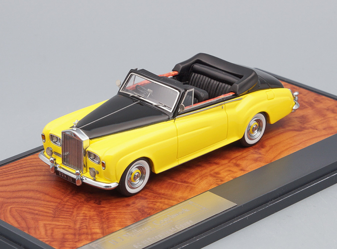 ROLLS ROYCE H.J. Mulliner Coachwork SC III DHC (1963), yellow / black