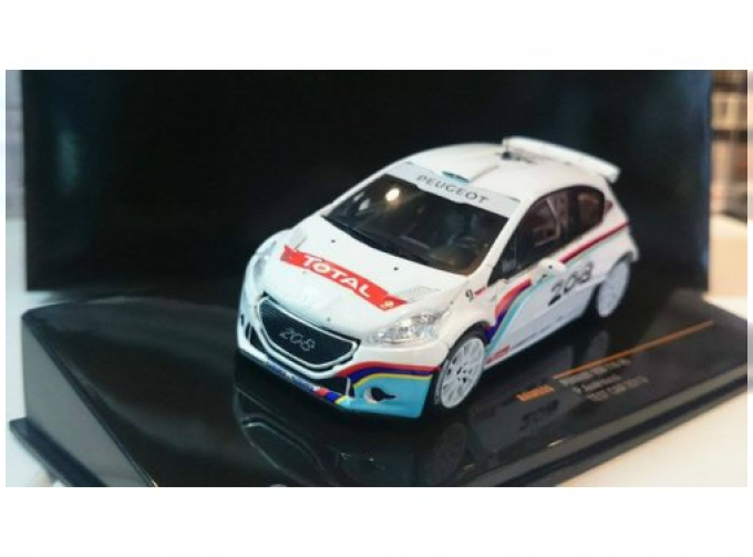 PEUGEOT 208 T16 R5 P.Andreucci Test Car 2013 тестовый а/м, white