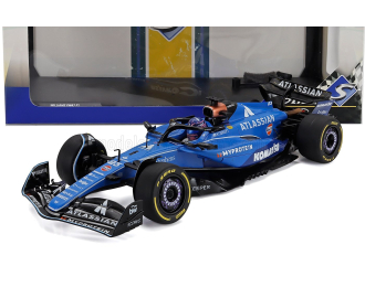 WILLIAMS F1 Fw47 Team Williams Atlassian Racing №23 Australian Gp (2025) Alexander Albon, Blue Black