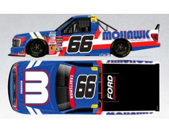 Ford F-150 #66 Luke Baldwin * MOHAWK NORTHEAST*, blue/red/white 2025