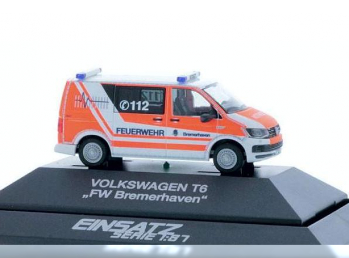 VOLKSWAGEN T6 Feuerwehr Bremerhaven (Пожарный)