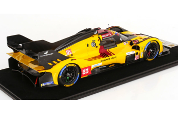 FERRARI 499P 3.0L Turbo V6 Team AF Corse №83 Winner 24h Le Mans (2025) Robert Kubica - Phil Hanson - Yifei Ye - With showcase