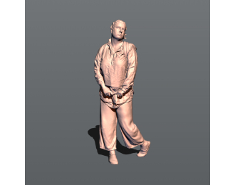 Фигура Маша с рюкзаком (масштаб 1:24, окрашенная)