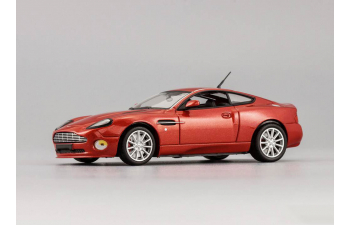 ASTON MARTIN Vanquish S Top Gear (2004), red metallic