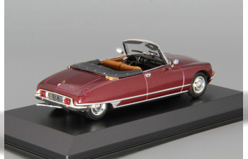 CITROEN DS 21 Cabriolet (1966), dark red