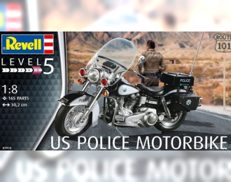 Сборная модель Полицейский мотоцикл США